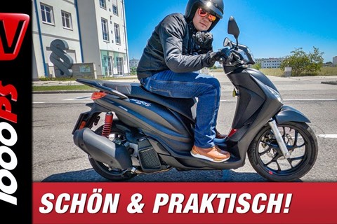 Piaggio Medley 125 S 2020 Test - Stauraum,  Fahrverhalten und Verbrauch im Test!