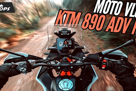 Im Sattel von KTMs radikalen Offroad-Gerät - MotoVlog KTM 890 Adventure R
