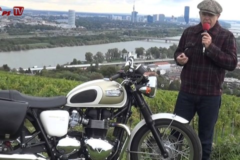 ZONKOs Corner Triumph Bonneville T100 - Test, Action, Custom