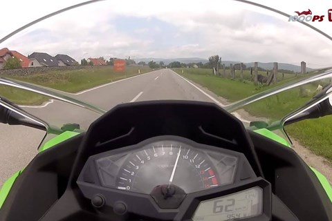 0-100km/h | Kawasaki Ninja 300 | Beschleunigung