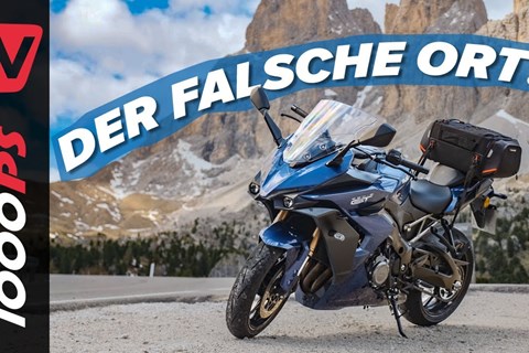 Zu sportlich für die Berge! Alpen-Test Suzuki GSX-S 1000 GT 2022