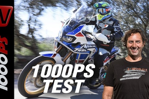 Honda CRF1000L Africa Twin 2018 Adventure Sports Test - 500km Reichweite!