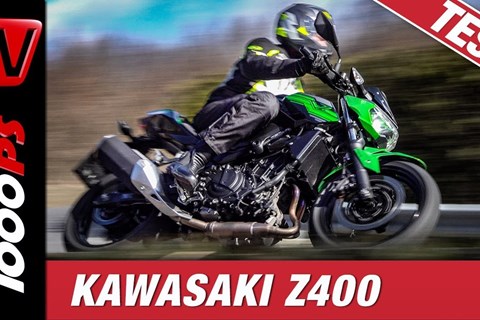 Kawasaki Z400 Test - superleichtes Nakedbike in der A2 Führerscheinklasse