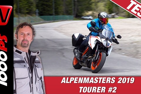 KTM 1290 Super Duke GT 2019 Test beim Alpenmasters Vergleich - Tourer Folge 2/4