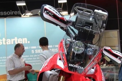 Honda CRF450 Rally Dakar 2013 Details & Interview - Intermot 2012