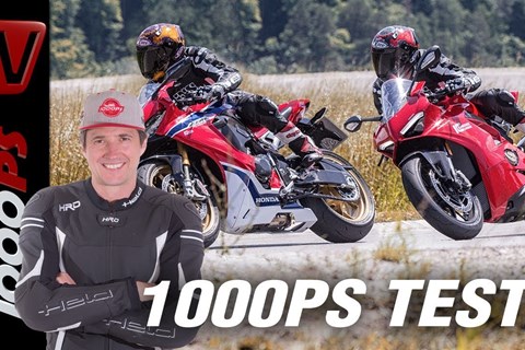 Ducati Panigale V4 vs Honda Fireblade SP Landstraße - Überraschungen!