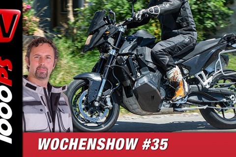 KTM 890 SM T Erlkönig, Indian vs. Triumph und vieles mehr! 1000PS Wochenshow #35