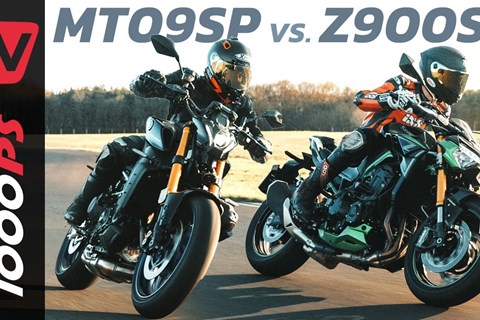 900er Japan Showdown! Yamaha MT-09 SP vs. Kawasaki Z900 SE