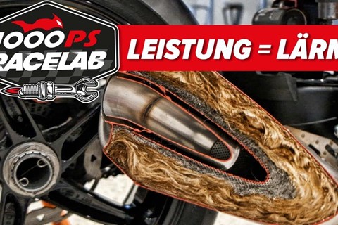 Warum sind wir laut? Warum produziert ein Motorrad Schallemissionen?