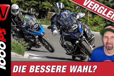 Alpenduell BMW R 1250 GS vs. R 1250 GS Adventure