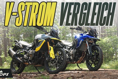 Klare Sache, oder etwa nicht? Suzuki V-Strom 800 vs. V-Strom 800 DE im Vergleichs-Test