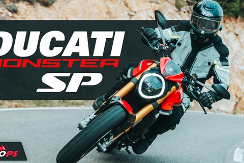 Hausstrecken-Vollstreckerin! - Ducati Monster SP im Test 2023