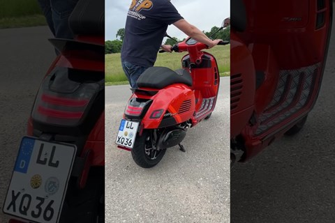 Soundcheck 1980 Vespa PX vs neue Vespa GTS 300 #vespa #soundcheck