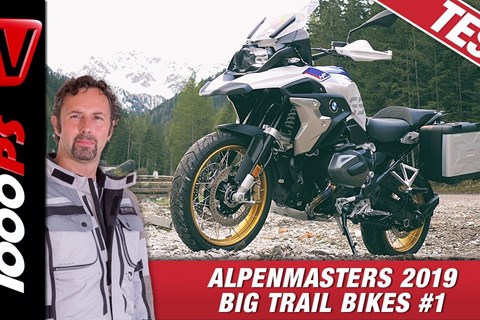 BMW R 1250 GS im Alpenmasters Test - Vergleich - große Reiseenduros 1/4