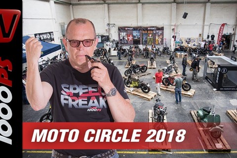 Geniale Umbauten, freie Geister, top Event - Moto Circle 2018 - Custombike Show mitten in Wien