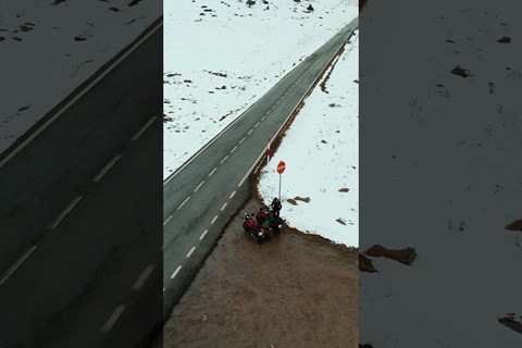 Winterflucht haben Sie gesagt 😂 #multistrada #ducati