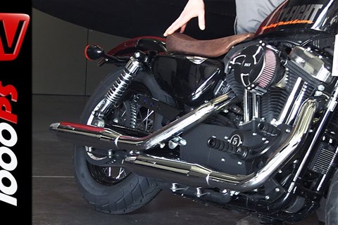 Sebring Ausfpuffanlage + Soundcheck | Harley-Davidson Sportster