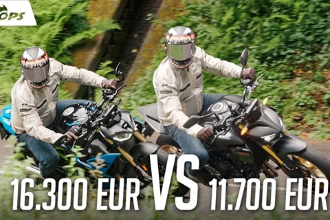 Preisbrecher gegen Platzhirsch - Honda CB1000 Hornet SP vs. BMW S 1000 R Vergleichstest