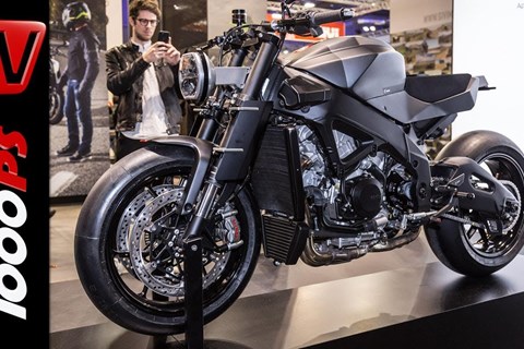 Aprilia Tuono 2018 - Irrer Rizoma Umbau - BMW RNineT Racer, Urban GS,  Kawasaki Z900