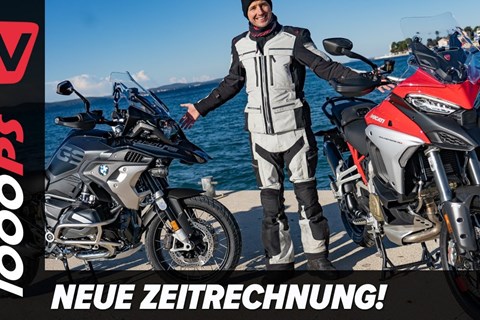BMW R 1250 GS Vergleich Ducati Multistrada V4 S - Reiseenduro Vergleichstest - Adventure