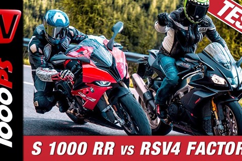 BMW S 1000 RR 2019 vs Aprilia RSV4 1100 Factory – Welche ist die Königin der Landstraße?