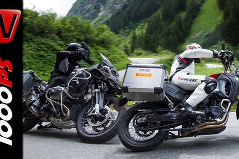 BMW GS 1200 Adventure vs GS 800 Adventure - Test in den Alpen
