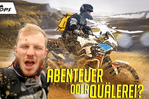 Ist es das wert? Grenzwertiges Motorrad-Abenteuer in Island - Eine Reise voller Höhen und Tiefen