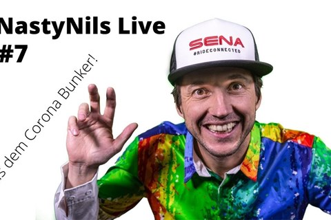 Motorradfahren in der Corona Krise - NastyNils Live Folge 7 - Sprechstunde aus dem Homeffice