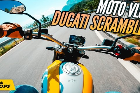 Handlich wie ein Mountainbike! Ducati Scrambler 2023 MotoVlog - Spaßiges Retrobike!