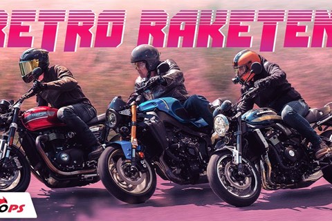 Wer kann Retro am besten? Kawasaki Z900RS vs. Triumph Speed Twin vs. Yamaha XSR900 - Vergleich 2022