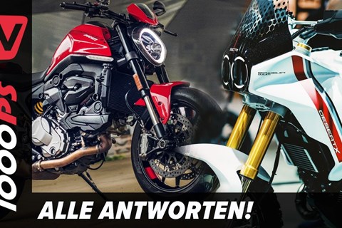 Kein Gitterrohr! Keine Desmodromik! Was ist da los? Ducati Neuheiten 2021