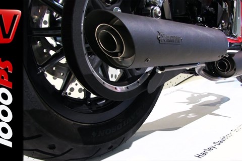 Akrapovic Slip-On Line Abgasanlage für Harley Davidson Sportster