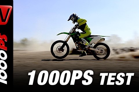 Kawasaki KX250F und Kawasaki KX450F 2018 Motocross Test