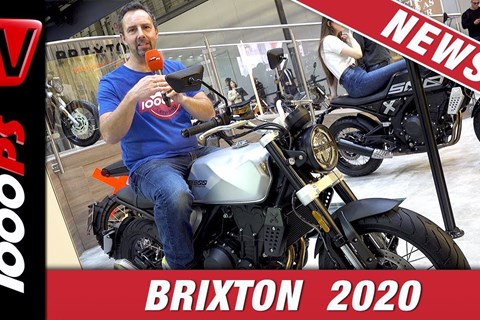 Brixton Crossfire 500 günstiges A2 Retrobike auf der EICMA 2019
