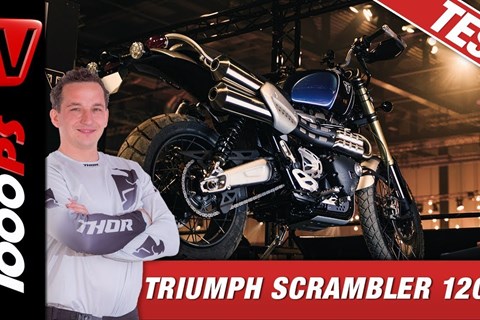 Triumph Scrambler 1200 XE - erster Fahrbericht der erstaunlich offroadigen Retro-Britin!