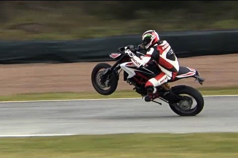 First-Test-Video | Ducati Hypermotard 2013 | Action, Sound, Onboard