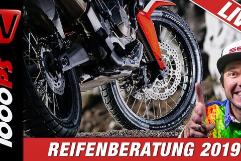 Motorradreifen Beratung 2019 - Neuheiten von Metzeler - Experten im Studio