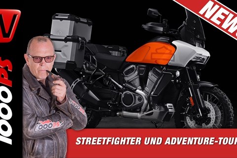 Harley-Davidson Reiseenduro und Streetfighter - News von der EICMA
