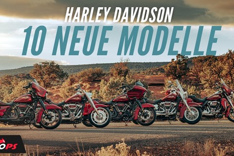 Harley-Davidson Neuheiten 2023 - 10 neue Modelle!