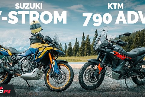 Super Motorräder die alles mitmachen - Suzuki V-Strom 800 DE oder KTM 790 Adventure