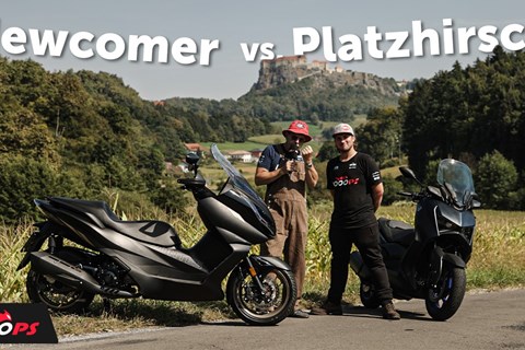 Neues Roller-Zeitalter? Zontes 350E gegen Yamaha XMAX 300 Vergleich 2023