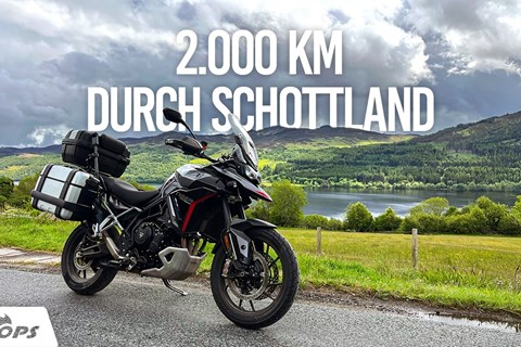 Triumph Tiger 900 GT Pro Reise- und Intensivtest in Schottland auf NC500
