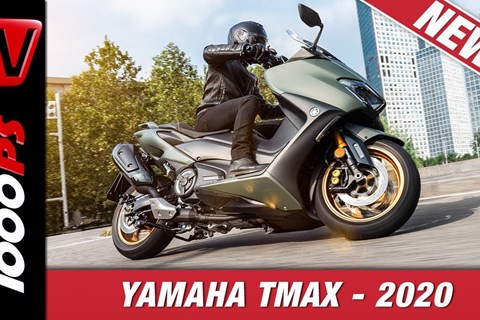 Yamaha TMAX und TMAX Tech MAX 2020 - das Roller Flaggschiff noch besser!