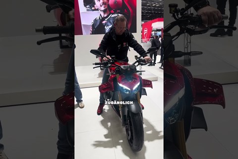 214 PS im Nakedbike sind doch zu viel #intermot2024