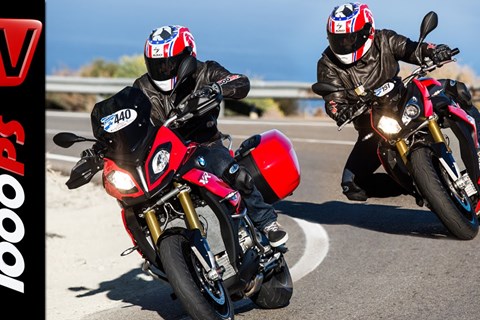 BMW S 1000 XR vs S 1000 R Test | Vergleich 2016 | BMW Motorrad Test-Camp Almeria 2016