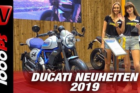 Ducati Neuheiten 2019 auf der INTERMOT - Updates und Neues