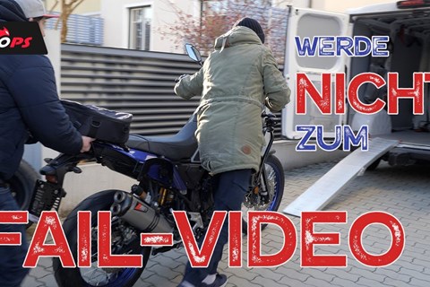 Top 5 Fehler beim Motorrad-Transport - Motorrad richtig verladen & transportieren