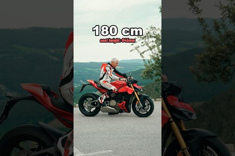 Sitzprobe Ducati Streetfighter V4S #ducati