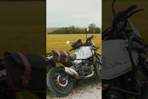 Mit der Himalayan450 entlang des TET 🇭🇺 #hepcobecker #royalenfield