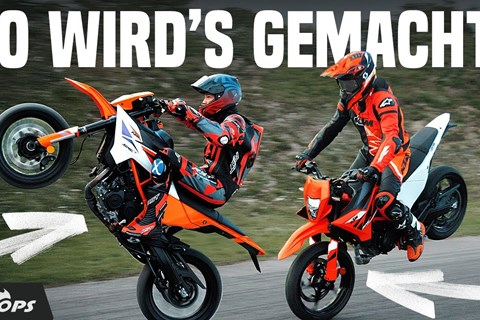 How to Supermoto – Episode 1: Wheelie und Stoppie für Änfanger